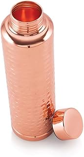 Water bottle mules fine quality bottles water dispensers| Dynore Hammered Copper 750 ml Bottle, Medium
