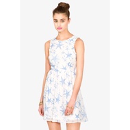 4vr Twenty One Studded Starfish Print Dress Small