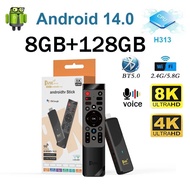 78 ATV X9 Smart TV Stick Android 14 Allwinner H313 OTA 8GB 128GB Sokongan 8K 4K Media Player CHG 5G 