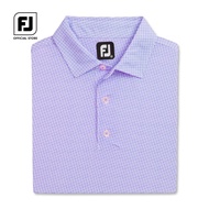 FootJoy FJ ProDry Performance Pinwheel Print Lisle Mens Golf Shirts เสื้อแขนสั้น ชุดกอล์ฟ สำหรับผู้ช