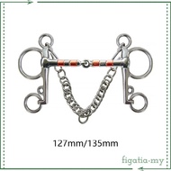 [FigatiaMY] Horse Bit Outdoor Horse Accessories Training Horse Bit Horse Mouth Bit