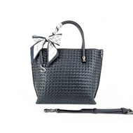 ST.JAMES กระเป๋าสะพายข้าง/กระเป๋าถือ หนัง PU/Vegan รุ่น BASKET (มี 2 สี) | กระเป๋าแฟชั่น ผู้หญิง