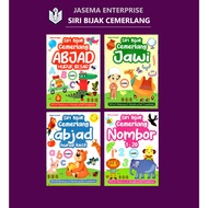 Siri Bijak Cemerlang untuk Prasekolah ABJAD Huruf Besar | abjad Huruf Kecil | Nombor