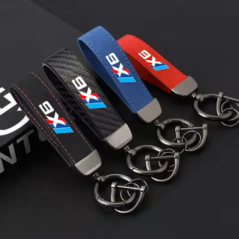 Luxury Car Keychain Anti-Lost Key Ring Pendant Lanyard For BMW M X6 X1 X2 X3 X5 E46 E39 E90 E36E60 E