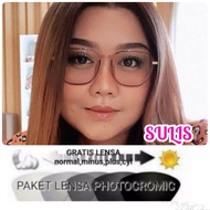 Frame 98008 size 53-17-145 glasses + photochromic lenses minus/normal.