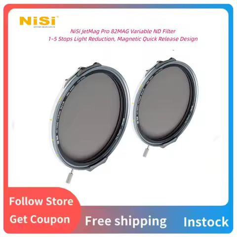 NiSi 82MAG JetMag Pro True Color Variable ND Filter 1-5 Stops Magnetic Mount Waterproof for Professi