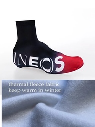 【Free-delivery】 Winter Fleece 2020 Ineos Team Red Cycling Shoe Cover Sneaker Overshoes Lycra Road Bike Mtb Cycling Shoe Cover