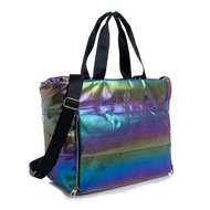 MiXelo Waterproof Sports Bag Veloce Travel Bag Pearlescent Material Waterproof Duffle Bag