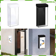 [WishshopehhhMY] Brochure Holder, Flyer Holder, Brochure Stand, Wall Mount, Flyer Box, Rainproof. fo