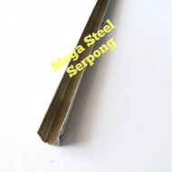 List U Stainless Steel size 1 cm x 1 cm, 0.8 mm thick