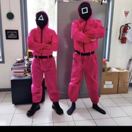 Squid Game Costume Complete 1 Set Squidgame Bonus Mask