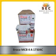 MCB / Sekring / Sikring Broco 4A ( 4 Ampere ) C4
