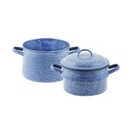 Team Steamer Pot Stack 2 (Sic Resistant) Steamer Dim Sum Enamel Scale