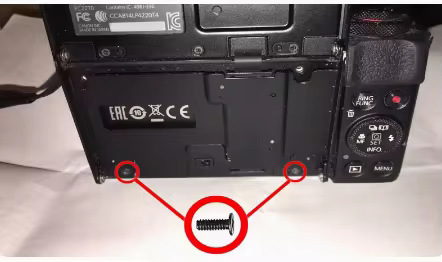 NEW LCD Screen Display Fixed Holder Flip Screw For Canon Powershot G7X, G7X Mark II G7X2