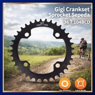 Aluminum Bicycle Sprocket Crankset Gear 104BCD - BCD104