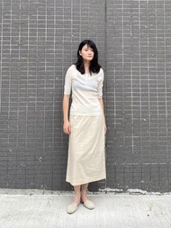 V領五分袖針織衫－微瑕