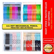 [ST-GR MY] 1 BOX Mechanical Pencil Student Murah 0.5MM / 0.7MM ZHIDI TY / Pensil Picit Pensil Tekan 
