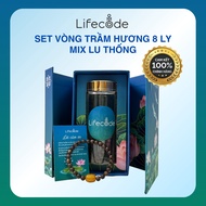 SET of 8 cups of agarwood mixed lu system