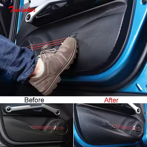 Tonlinker Interior Car Door Anti-Dirty Pad Cover Sticker For BYD YUAN Plus EV ATTO 3 2022 Car Stylin