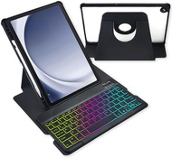 360 Degree Rotating Bluetooth Keyboard Case for Samsung Galaxy Tab S6 Lite 10.4 Inch 2024/2022/2020 