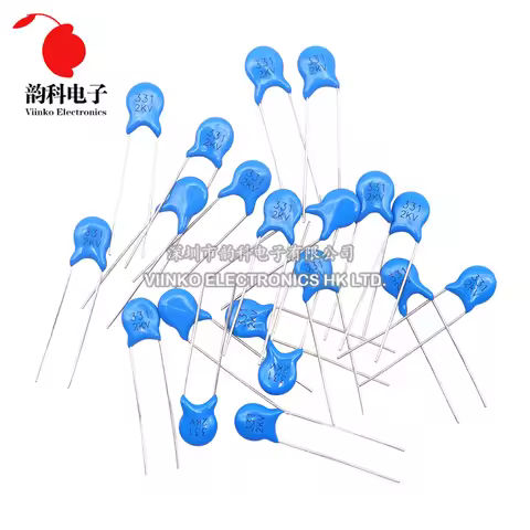 20pcs High Voltage Ceramic Capacitor 2KV 15PF 22PF 100PF 120PF 150PF 220PF 330PF 470PF 680PF 1NF 1.5