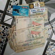Uang Lama 50000 Rupiah Supratman 1999