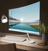 อมพิวเตอร์เกม คอมครบชุดถูกๆ ออล-อิน-วัน PC 24นิ้ว ค คอมพิวเตอร์ แบบจอโค้ง แรม ASUS OEM All in one Co