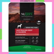 (3 sizes)Nutripe Essence Australian Beef and Salmon with Green Tripe Grain Free Dry Dog Food - 200g / 1.8kg / 12kg