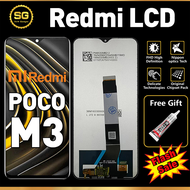 【QUALITY 100%】LCD POCO M3 FULLSET Original TOUCHSCREEN LAYAR HP Digitizer Resolusi Tinggi Ori Asli