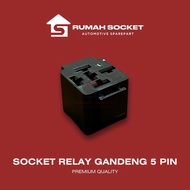 SOCKET SOCKET RELAY SOCKET 5 PIN BLACK LEGS