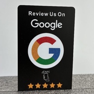 Google NFC review card