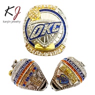 2025NBA Thunder Champion Ring Oklahoma Basketball Champion Ring