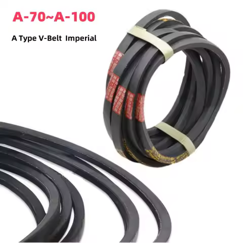 V Belt Type A Rubber Drive Conveyor Belts Transmission Strap A-70/71/72/73/74/75/76/77/78/79/80/81/8