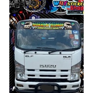 Sticker Cermin Depan Lori (Thai Style)