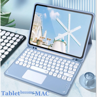 Magnetic Wireless Bluetooth Touchpad Keyboard Case for Samsung Galaxy Tab S8 S7 Plus FE S6 Lite A8 A