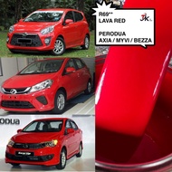 R69** LAVA RED - PERODUA MYVI/BEZZA/AXIA - 2K PAINT/CAR PAINT/CAT BANCUH/CAT KERETA/PERODUA