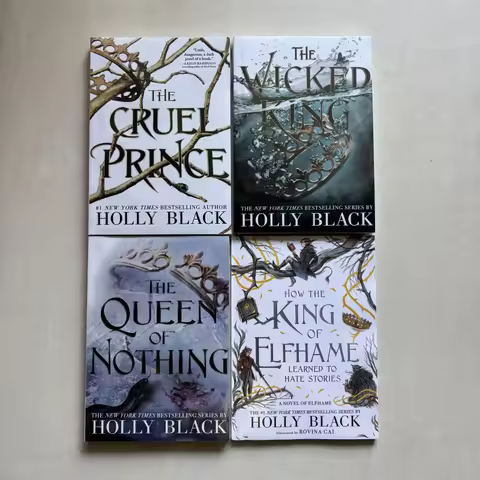 Holly Black Collection The Folk of The Air 1-3, How the King of Elfhame Paperback English Book
