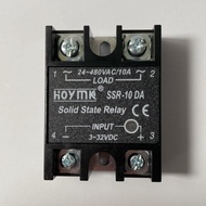 12V 24V Solid State Relay DC to AC SSR Module 230V AC Load 3-32VDC Input for Home SSR-10DA SSR-25DA