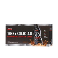 GNC AMP Wheybolic 40 Whey Protein Drink 414mL (Box of 12) - Chocolate