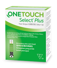 OneTouch - OneTouch Select Plus 穩睿至安血糖試紙 (50張) [原裝行貨]