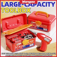 Kids Toolbox Simulation Repair Toy Repair Workbench Engineer Electric Drill Screwdriver Toy for Kids