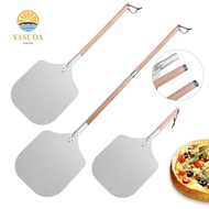 LARGLO Pizza Paddle, Professional Detachable Pizza Shovel, Lightweight Aluminium Alloy Easy Storage 