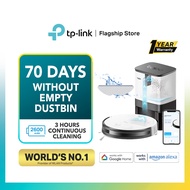 TP-Link Robot Vacuum Cleaner & Mop Tapo RV10 / RV10 Plus Smart Auto Empty Dock -4L Large Dust Bag  [