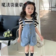 2024 Baby Girl Romper Jeans Denim shorts Casual Shorts  Jeans Cotton Shorts