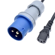 10M IEC316P6 Plug to IEC320 C13 Power Cord, Industrial Heavy Duty Extension Cable, Convert the 316C6