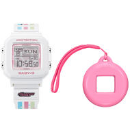 Casio Baby-G Limited Edition Powerpuff Girls (BGD-10KPP-7DR) White Resin Strap Watch & Case Holder