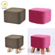 LazaraSale 2 Pcs Square Wooden Stool Cover Protective Sleeve for Footstools 29x29x29cm