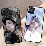 MK-43 BTS ARMY Liquid HD Glass Casing for Realme C53 C31 C35 GT 6 Narzo N53 50A Prime