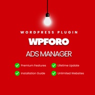 [GPL WordPress Plugin] WPForo - Ads Manager (Lifetime Update & Access)