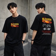 KATUN McQueen cars lighting T-shirt, unisex McQueen Top, premium Cotton Material